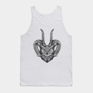 Spirit Guide Plain B&W Tank Top